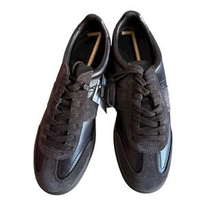 Massimo Dutti Women’s Leather & Suede Sneakers Brown EUR 42 / US 11 / UK‎ 9